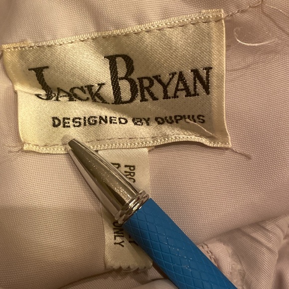 Jack Bryan vintage 1960s Gray Gown with Jeweled Bodice and Cape - Picture 10 of 13